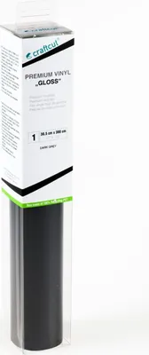 Produktbild von craftcut G50 Plotterfolie glänzend DARK-GREY 30,5 x 300 cm