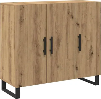 Productafbeelding van Dressoir Artisan Eiken 90 x 34 x 80 cm Bewerkt hout