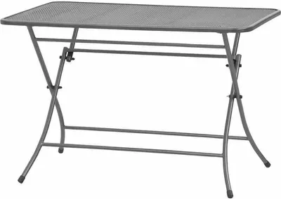Produktbild von MWH Streckmetalltisch Café Latte 110 x 70 x 72 cm rechteckig eisengrau