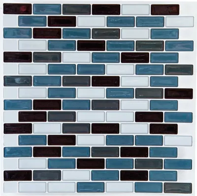 Produktbild von Rechteckiger fliesenaufkleber d25x25cm aus pvc  - Atmosphera créateur d'intérieur