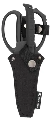 Keukenschaar-Set, 2-teilig, Schwarz, mit Tasche