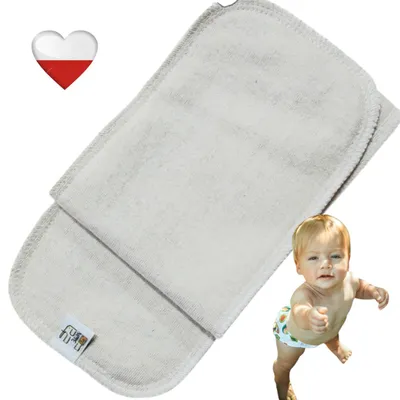 Produktbild von Saugfähige Hanfeinlage, 12,5 x 60 cm, für NappiMe Windeln