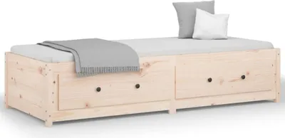 Obrázek produktu pro vidaXL Denní postel bez matrace 80x200 cm z masivního borovicového dřeva