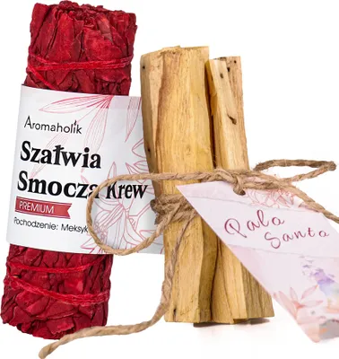 Produktbild von Originales Palo Santo und Drachenblut-Salbei-Set