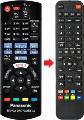 Produktbild von Fernbedienung passend für PANASONIC N2QAYB001030