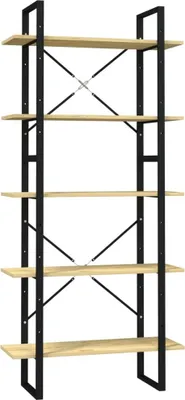 Zdjęcie produktu dla VidaXL 3081993, Metal, Drewno, Drewno sosnowe, 800 mm