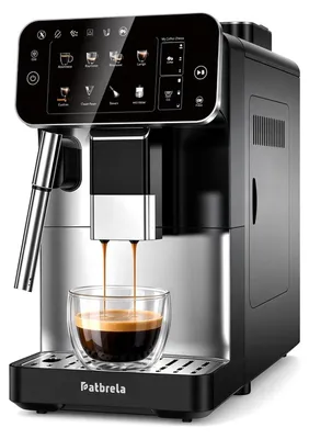 Produktbild von Kaffeevollautomat 20 Bar Doppelkessel Touch Mahlwerk Milchaufschäumer