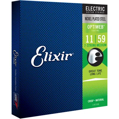 Produktbild von Elixir Optiweb 19106 Medium 7-String Saiten für E-Gitarre