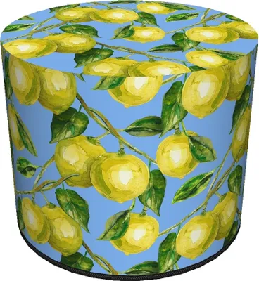 Produktbild von Bertoni runder wasserdichter Deko-Sitzsack Lemons - Deko-Sitzsack 40x40 cm