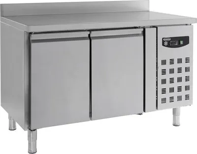 Image de Comptoir réfrigéré avec rebord surélevé et 2 portes