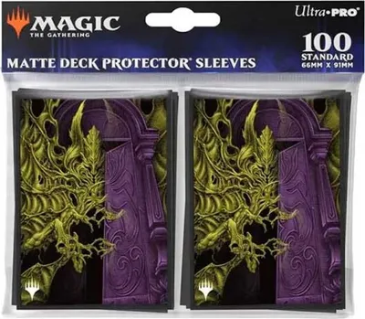 Produktbild von Ultra Pro Magic The Gathering Alt Art Key Character Mythic 4 Standard Duskmourn Kartenhüllen 100 Einheiten Durchsichtig  Durchsichtig One Size