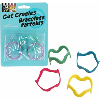 Immagine prodotto di Petmate Doskocil Cat Crazies (multicolore) 4 pezzi