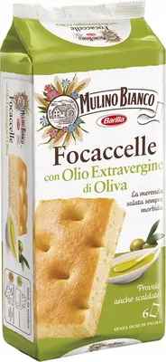 Zdjęcie produktu dla Słone pieczywo chleb Focaccelle 198g - Mulino Bianco
