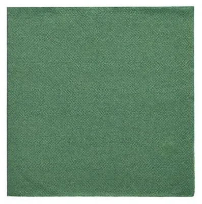 Produktbild von 700 Papstar Servietten DAILY Collection 1/4-Falz 32 cm x 32 cm dunkelgrün 89632