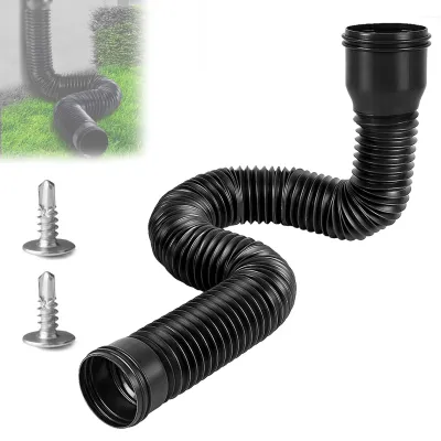 Productafbeelding van Dakgoot, regenpijp, dakgoten, verlenging, 150 cm, flexibel, rond