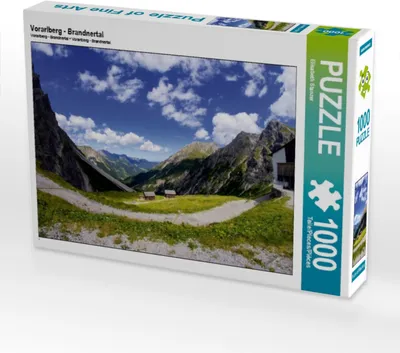 Produktbild von CALVENDO Puzzle Vorarlberg - Brandnertal | 1000 Teile Lege-Größe 64x48cm Foto-Puzzle für glückliche Stunden