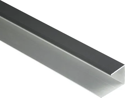Produktbild von Konsta Seitenabschluss 26 Aluminium eloxiert 42x28x27x2500 mm