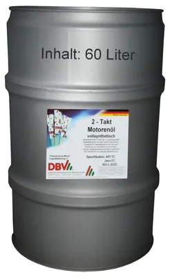 Produktbild von DBV 2-Takt-Öl (vollsynthetisch) 60-Liter-Fass