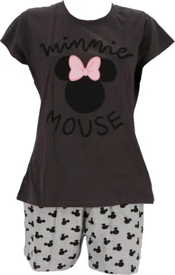 Produktbild von Minnie Mouse Schlafshorts – Disney Damen Loungewear für gemütliche Stunden XL