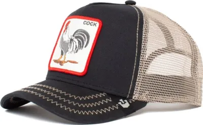 Produktbild von Goorin Bros. The Cock Trucker Cap The Farm Animal Black