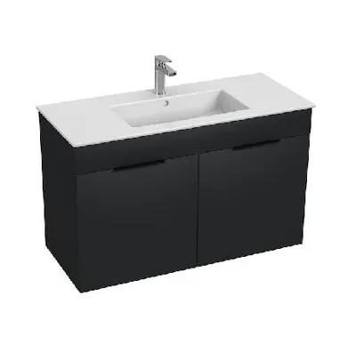 Obrázek produktu pro Jika Cube - Skříňka s umyvadlem 100x43x61 cm, matný antracit H4536511763521