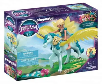 Produktbild von Adventures of Ayuma 70809 Spielzeug für Kinder ab 7 Jahren Crystal Fairy mit Einhorn