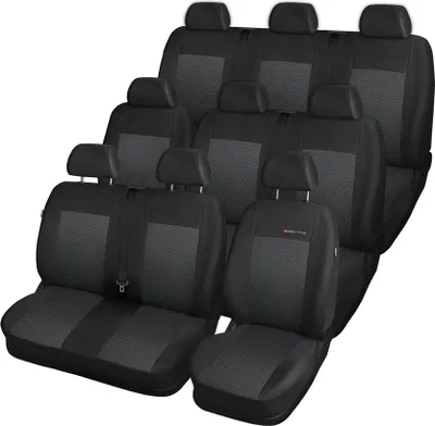 Produktbild von Maßgefertigte Autositzbezüge Schonbezüge für 9-Sitz Ford Transit Custom ab 2014
