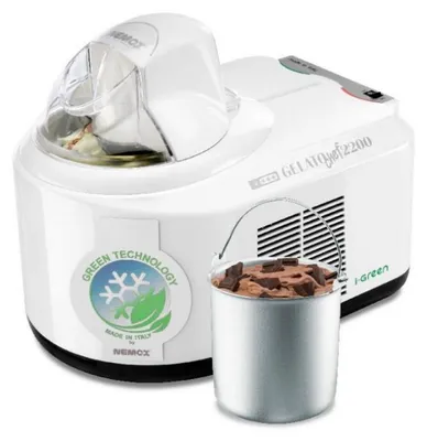Image de Turbine à glaces 1.5l 110w blanc - Nemox - 003A500270 - gelato chef 2200 i-green