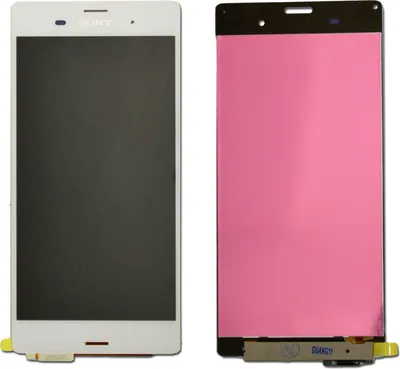 Produktbild von Display Ersatz Glas für Sony Xperia Z3 D6603 D6643 D6653 Full LCD Touchscreen Digitizer Scheibe weiss