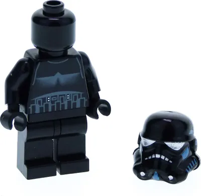 Produktbild von 1x Lego Minifigur Star Wars Imperial Shadow Trooper Helm 7667 30408px5 sw0166a