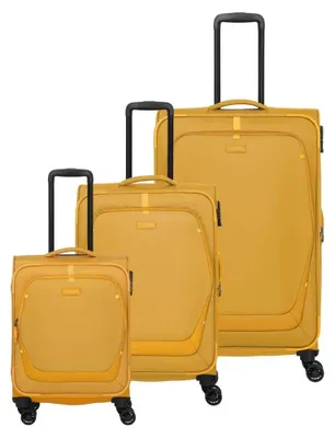Zdjęcie produktu dla Zestaw walizek Travelite Umbria na 4 kółkach, 3-częściowy z elastycznym zagięciem