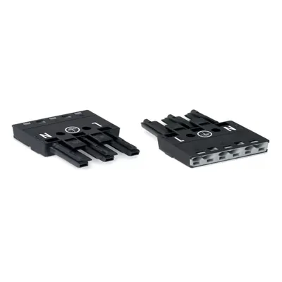 Produktbild von WAGO 770-203 Buchse schwarz