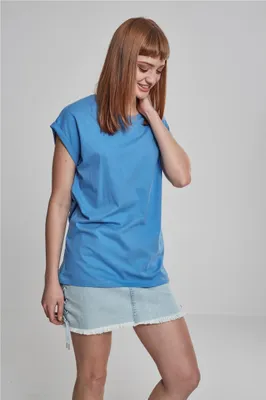 Obrázok produktu pre Urban Classics Dámske tričko s predĺženými ramenami Horizonblue-M