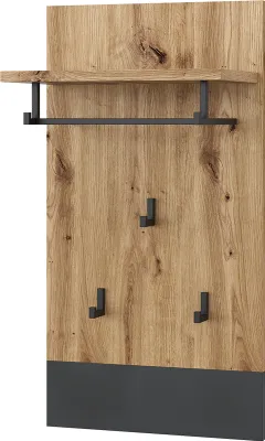 Produktbild von Wandgarderobe Vicco Selena Anthrazit 44 x 83 cm, Model 50045