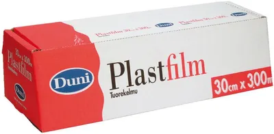 Produktbild von 6x DUNI Frischhaltefolie (PVC) 0,3 x 300 m, 9 µ Transparent