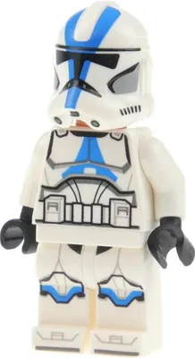 Produktbild von 1x Lego Minifigur Star Wars Clone Trooper 501st Legion Phase2 Helm 75280 sw1094