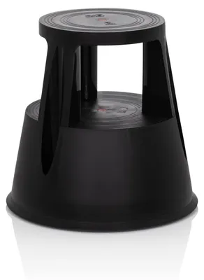 Produktbild von hjh OFFICE Tritthocker TIO-M I Kunststoff Tritt Hocker, Elefantenfuß, Trittstufe bis 150 kg belastbar, Höhe 43.0 cm