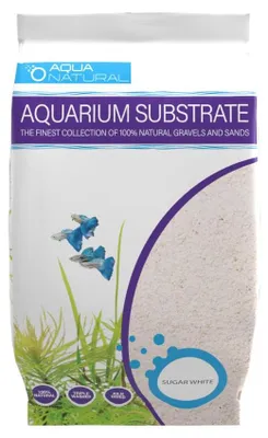 Obrázok produktu pre Aqua Natural Sugar White Sand 4,5 kg: Substrát pre akvaristiky, akváriá a teráriá