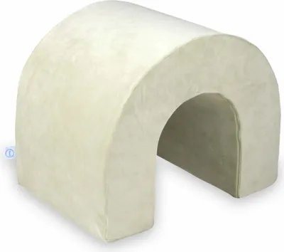 Image de Tunnel de jeu en mousse - Menthe claire veloutée