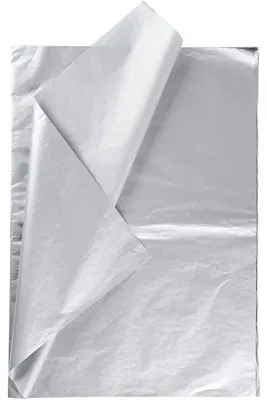 Produktbild von Creativ Company Tissue Paper Silber 6 Blätter 14 Gr, 50 x 70 cm