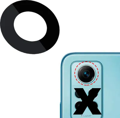 Produktbild von Redmi Note 12 Pro 4G Kamera Linse Glas Camera Glass Lens + Kleber Glue