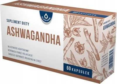 Obrázok produktu pre Ashwagandha, 60 kapsúl - Prírodný doplnok stravy na báze indického žen-šenu, podporuje imunitný systém a znižuje stres.