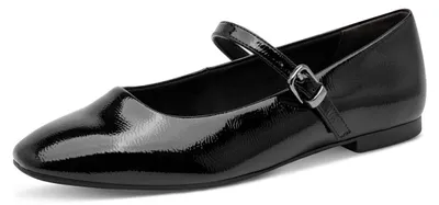 Productafbeelding van Tamaris dames balletjes, synthetisch materiaal, zwart, maat 40 EU