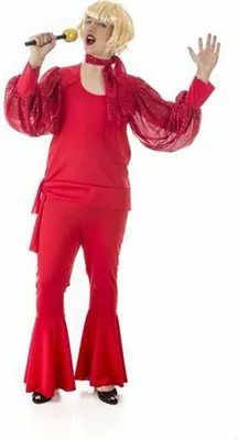 Image de Déguisement pour adulte Carrá Rouge - L