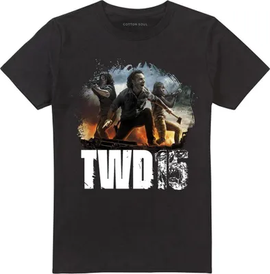 Obrázek produktu pro The Walking Dead – tričko pro muže/ženy Uni TV31422 (XL) (černé)