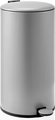 Obrázek produktu pro hjh OFFICE Odpadkový koš 30 litrů CLEAN STEP 2 Odpadkový koš Separátor odpadu kulatý pro kuchyň, kancelář se Step-On 60,5 x 33,5 x 29,0 cm