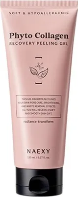 Immagine prodotto di Naexy Phyto Collagen Recovery Peeling Gel Żelowy peeling do twarzy, 150 ml