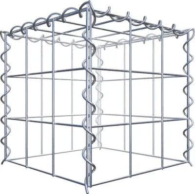 Produktbild von Anbaugabione Typ 3 30 cm x 30 cm x 30 cm (L x H x T), Maschenweite 10 cm x 10 cm, Spirale