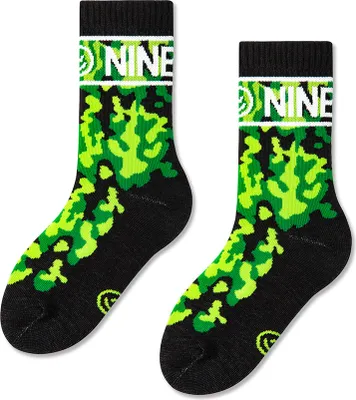 Produktbild von NINETIES Kinder Socken Sportsocken Tennissocken 30-35, Waldtarn