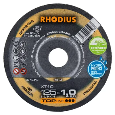 Immagine prodotto di Rhodius 211294 Cutting disc set 125 mm 25 pc(s) Stainless steel, Steel